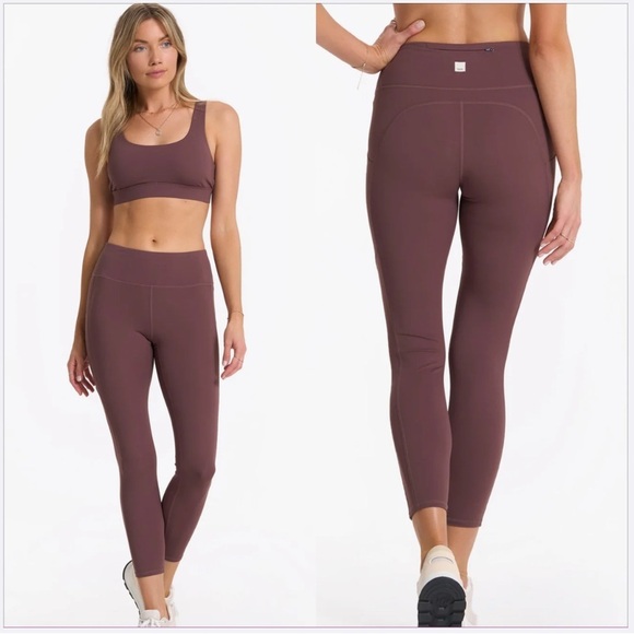 NWOT VUORI Stride Legging In Chestnut size M